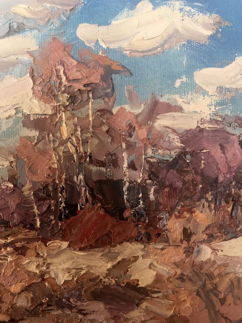 Oil painting Early Spring Alexander Nikolaevich Cherednichenko - 8
