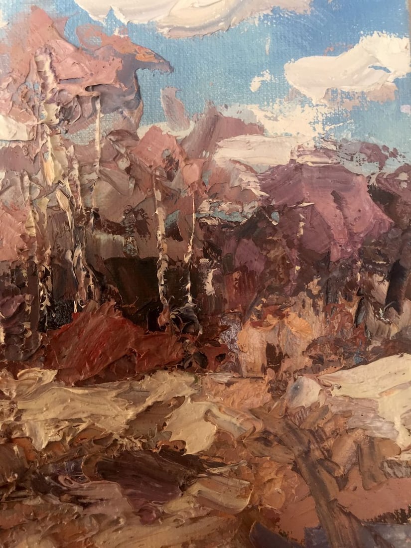 Oil painting Early Spring Alexander Nikolaevich Cherednichenko - 9