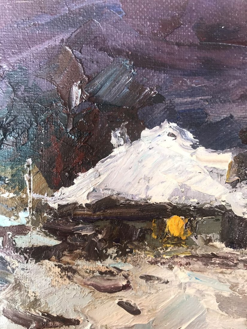 Oil painting Evening Alexander Nikolaevich Cherednichenko - 4