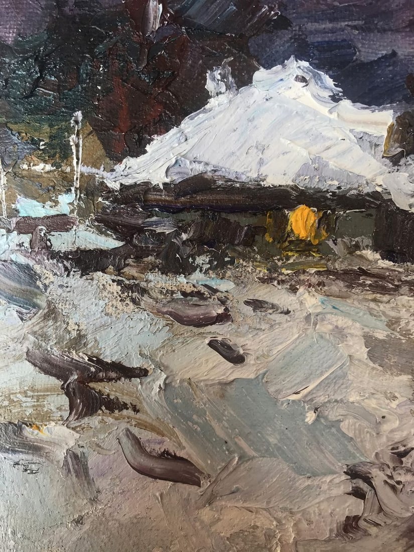 Oil painting Evening Alexander Nikolaevich Cherednichenko - 5