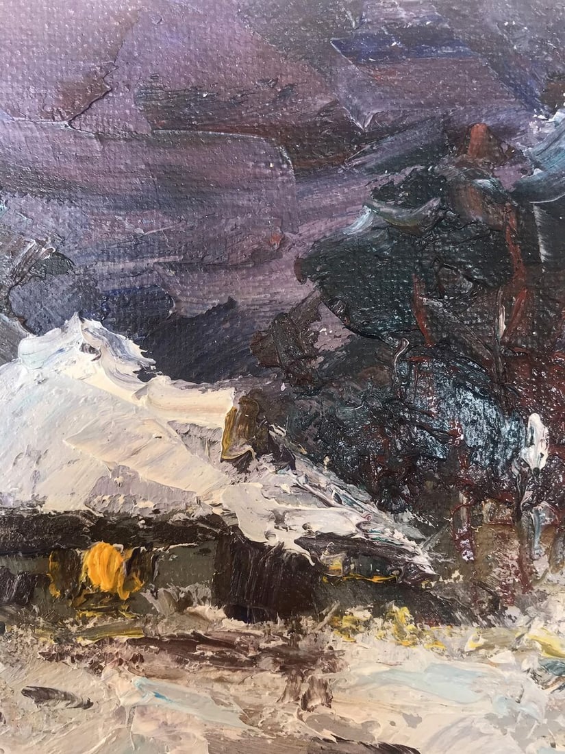 Oil painting Evening Alexander Nikolaevich Cherednichenko - 6
