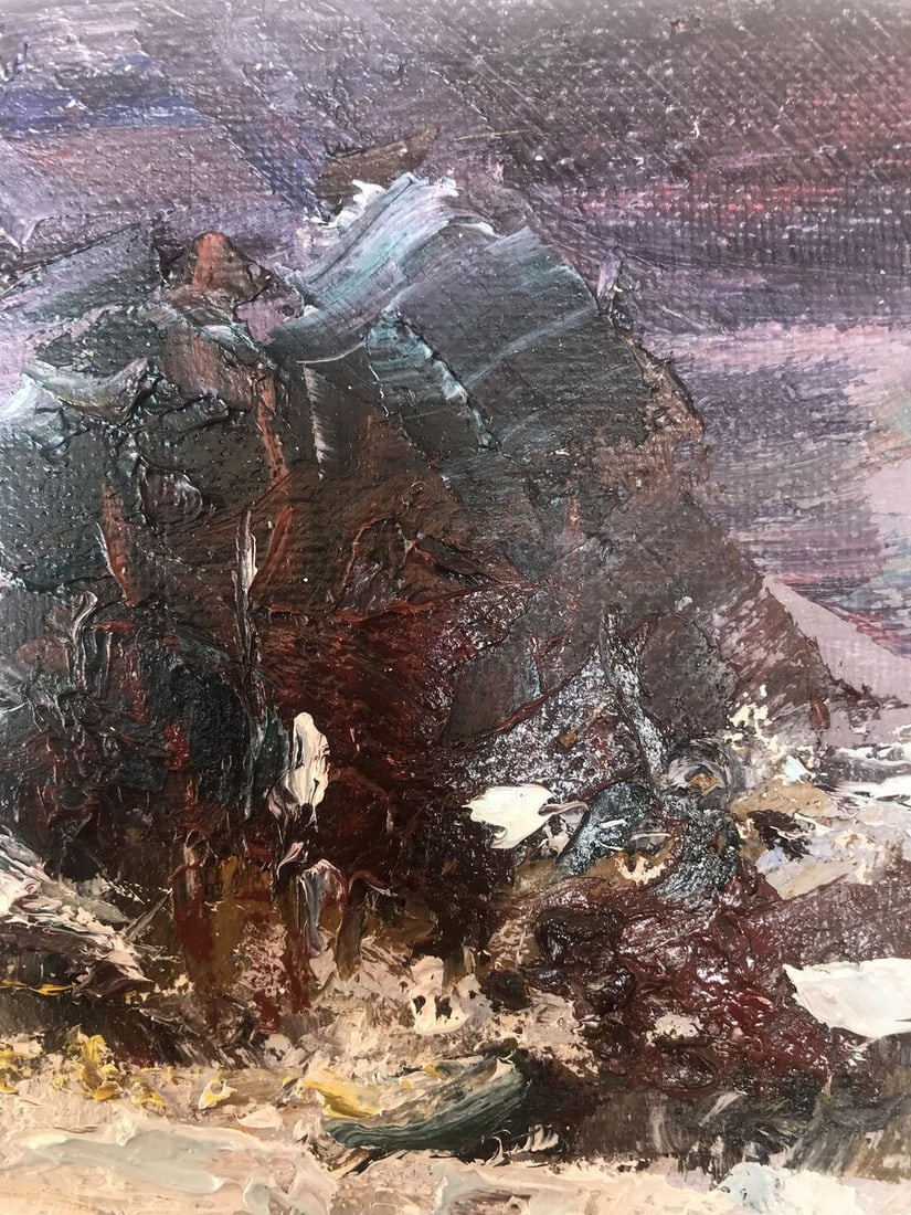 Oil painting Evening Alexander Nikolaevich Cherednichenko - 8