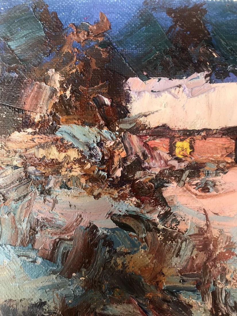Oil painting The Last Rays Alexander Nikolaevich Cherednichenko - 4