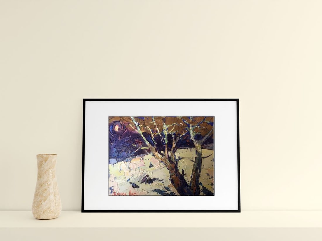 Oil painting The Monthly Night Kalenyuk Oksana - 3
