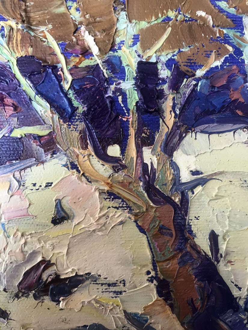 Oil painting The Monthly Night Kalenyuk Oksana - 6