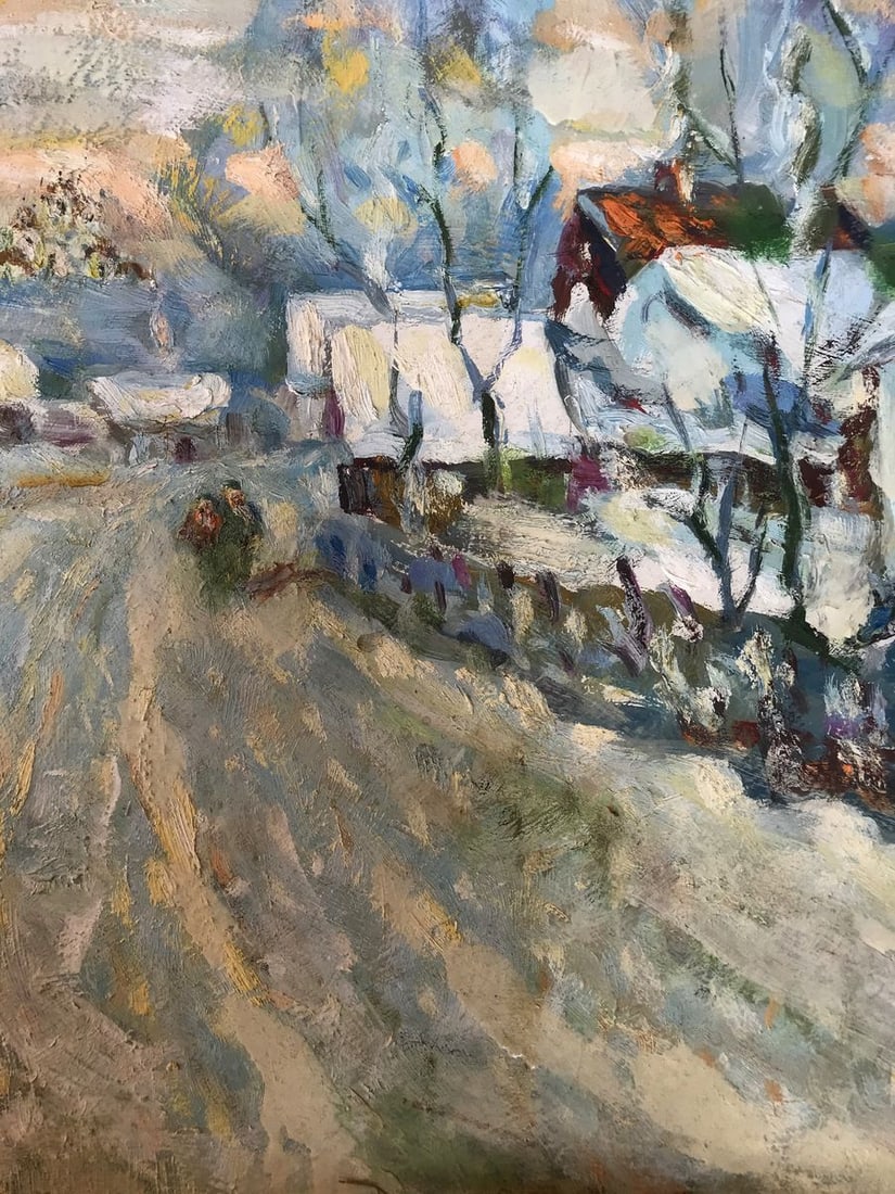 Oil painting A snowy day Shapoval Ivan Leontyevich - 10