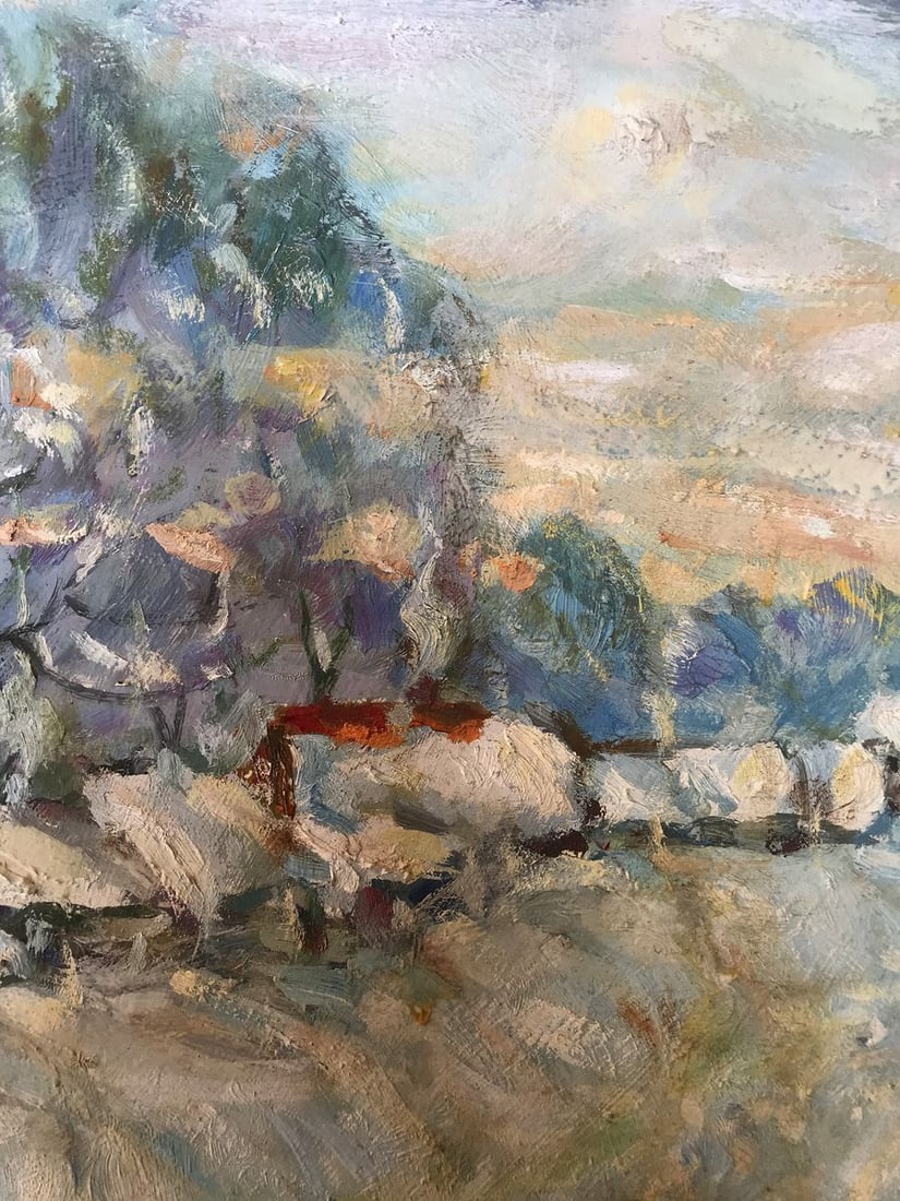 Oil painting A snowy day Shapoval Ivan Leontyevich - 6