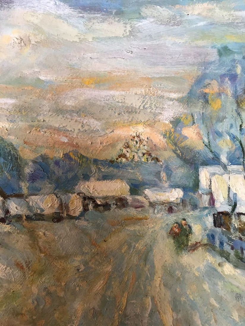 Oil painting A snowy day Shapoval Ivan Leontyevich - 8