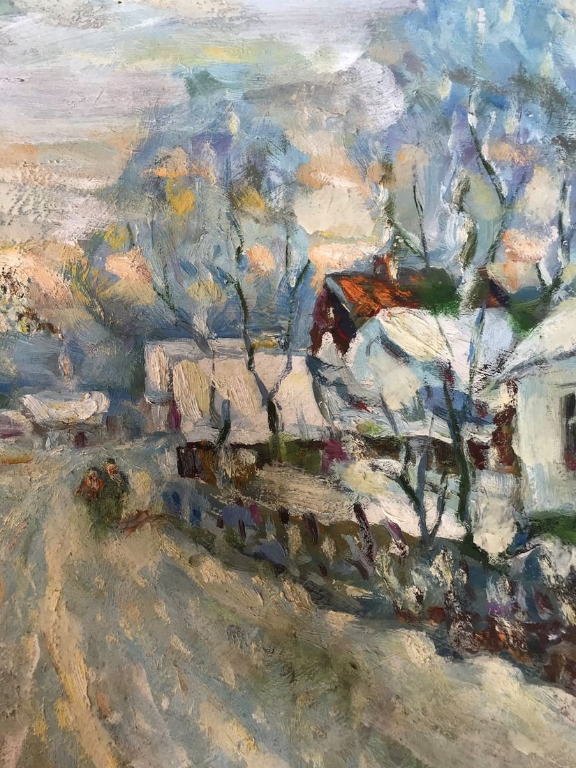 Oil painting A snowy day Shapoval Ivan Leontyevich - 9