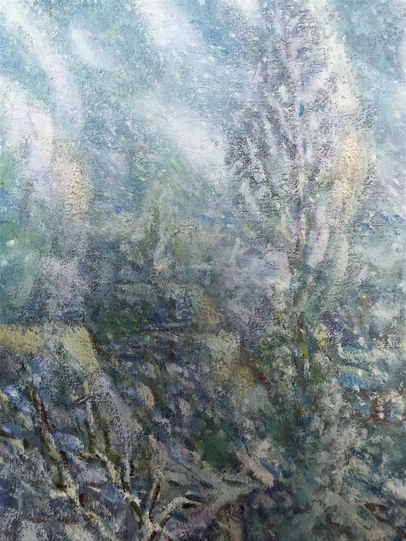 Oil painting Winter in the village Shapoval Ivan Leontyevich - 4