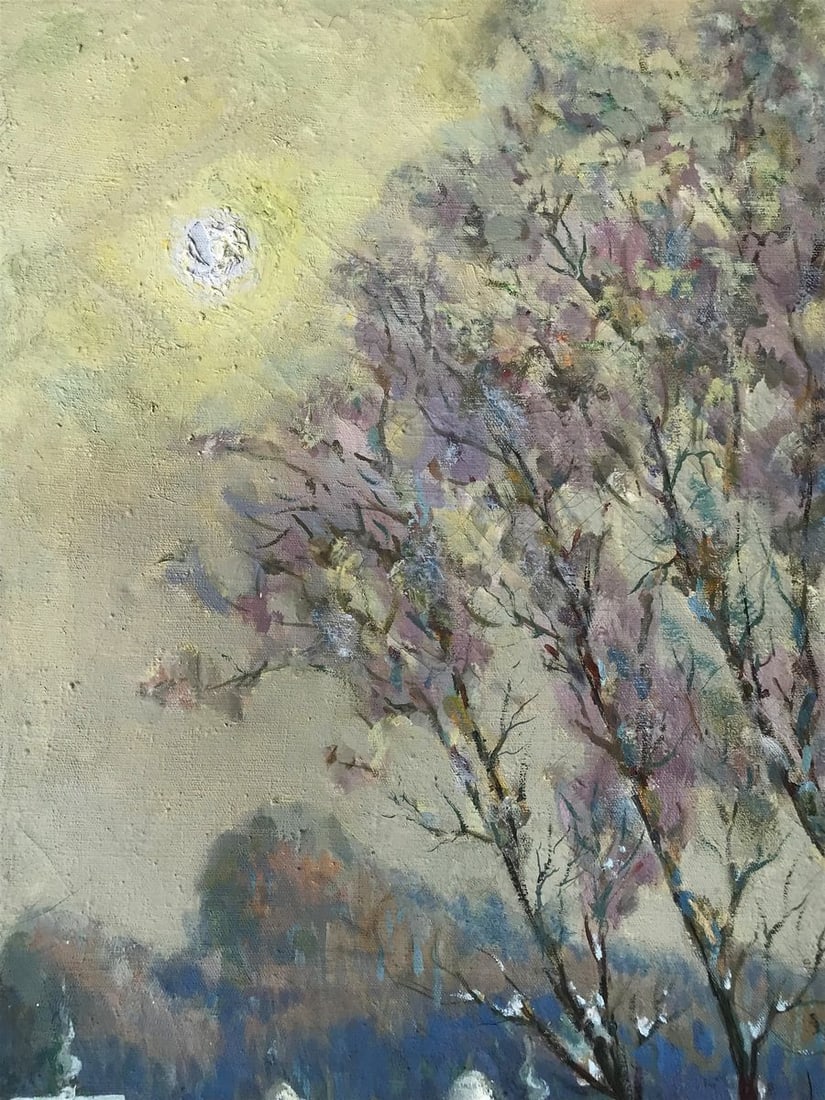 Oil painting Winter day Shapoval Ivan Leontyevich - 4