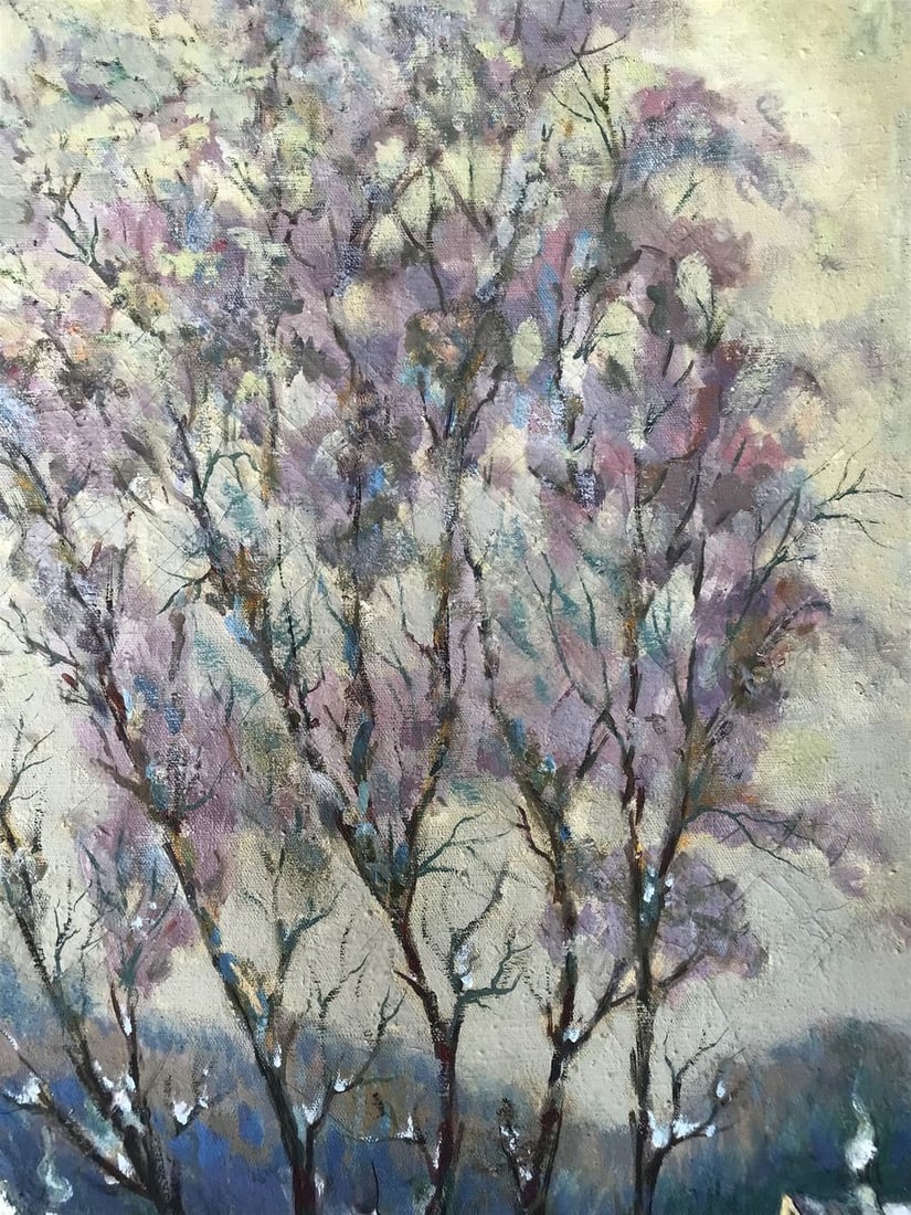 Oil painting Winter day Shapoval Ivan Leontyevich - 5