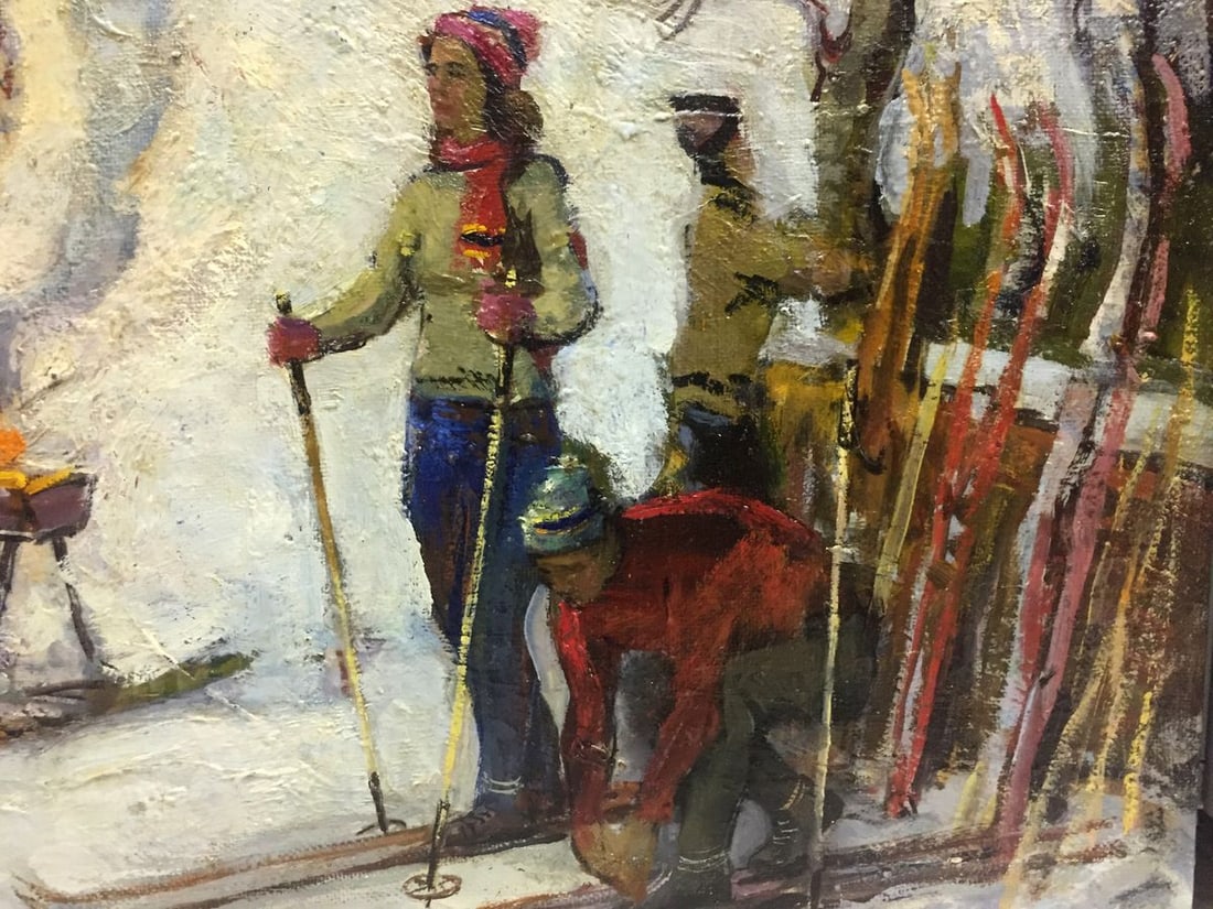Oil painting On a day off Mikhail Kobylenkov - 2