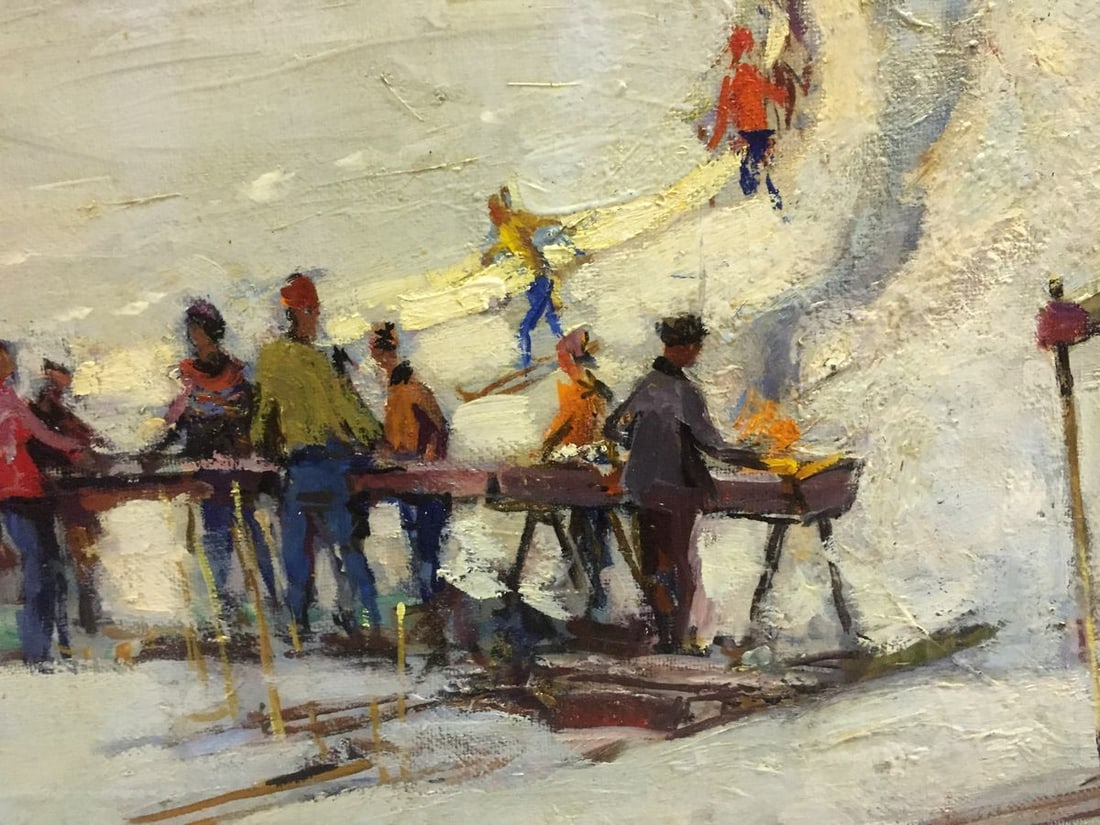 Oil painting On a day off Mikhail Kobylenkov - 3