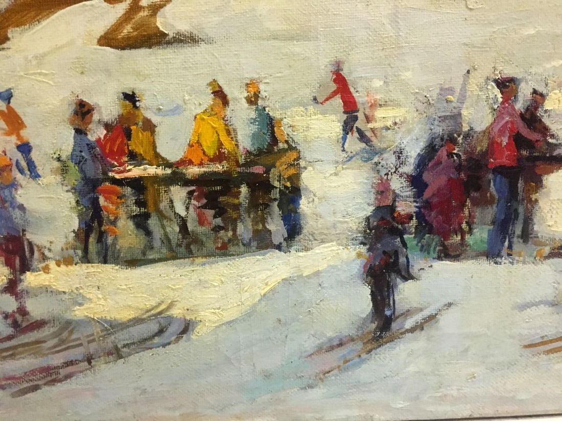 Oil painting On a day off Mikhail Kobylenkov - 4