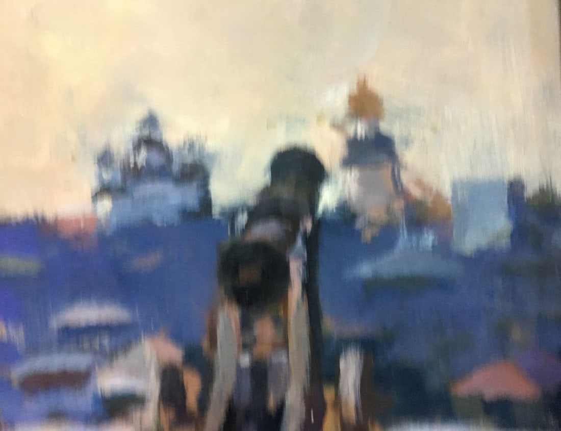 Oil painting Central park - 6