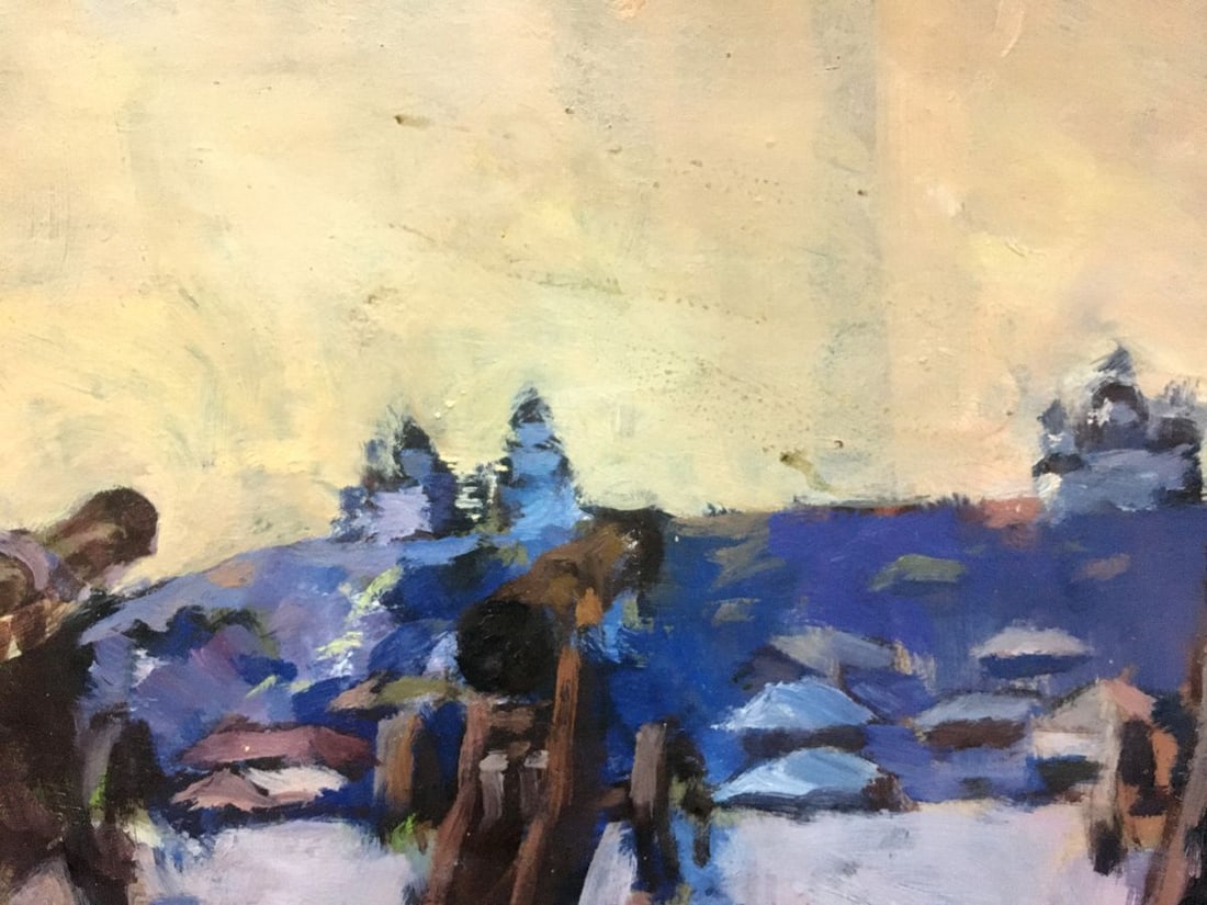 Oil painting Central park - 7