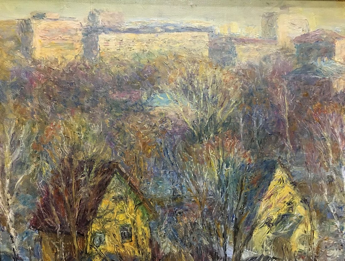 Oil paintint March Olga Sergeevna Otroshchenko - 2