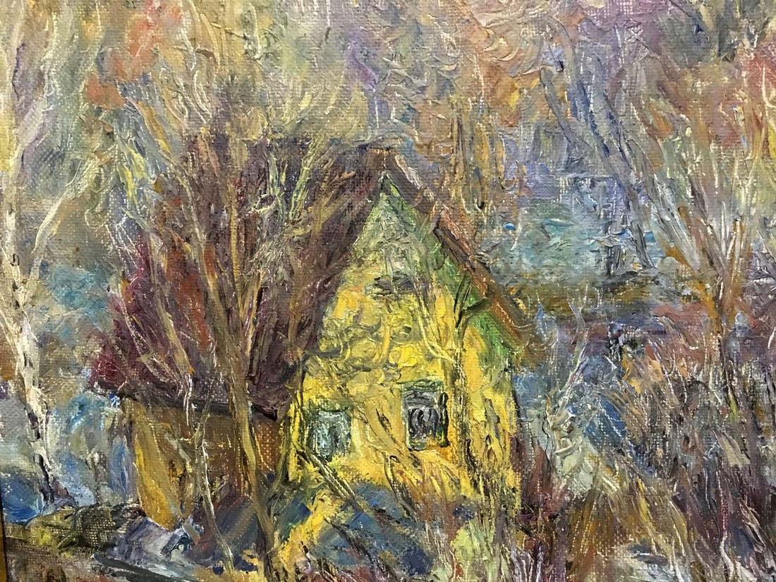 Oil paintint March Olga Sergeevna Otroshchenko - 3