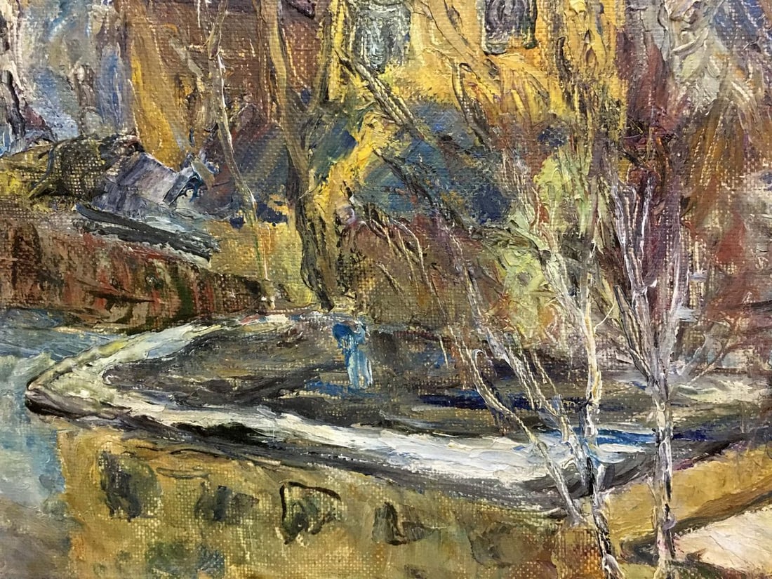Oil paintint March Olga Sergeevna Otroshchenko - 4