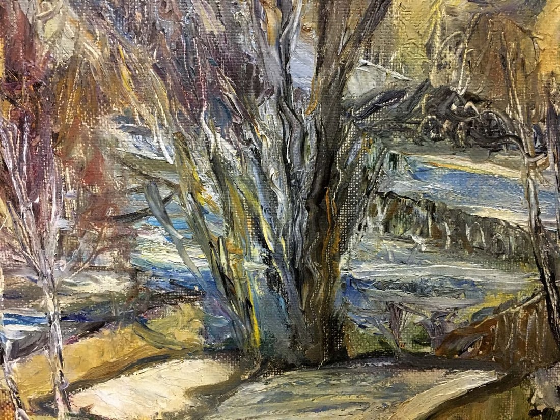 Oil paintint March Olga Sergeevna Otroshchenko - 5