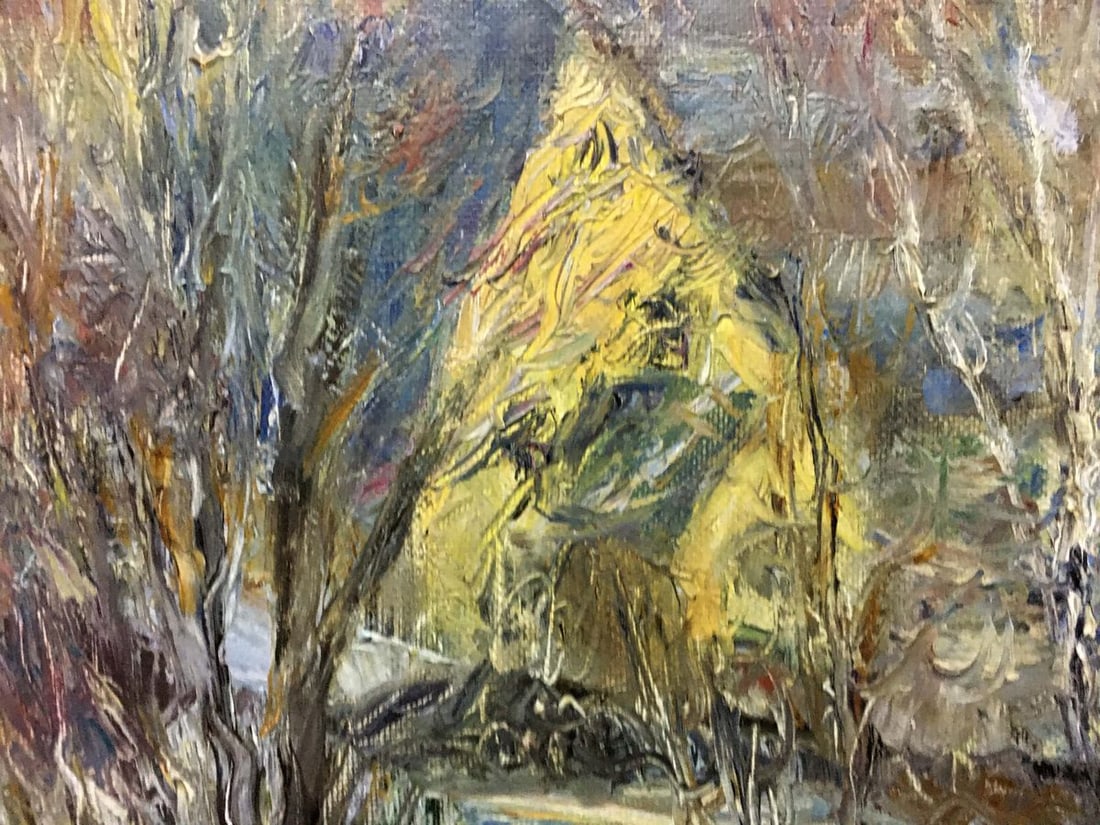 Oil paintint March Olga Sergeevna Otroshchenko - 6