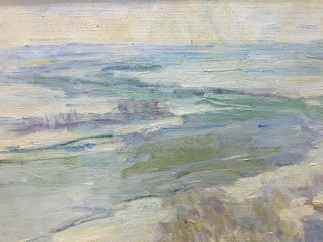 Oil painting Winter landscape Naumova Tamara Sergeevna - 4