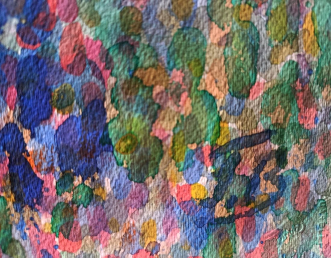 Watercolor painting Brightly colored fish Georgy Verbitsky - 3