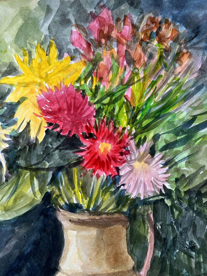 Watercolor painting Still life with dreams V. Mishurovsky - 3