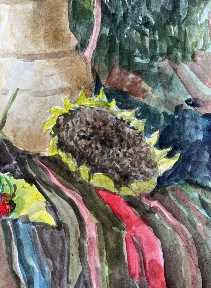 Watercolor painting Still life with dreams V. Mishurovsky - 5
