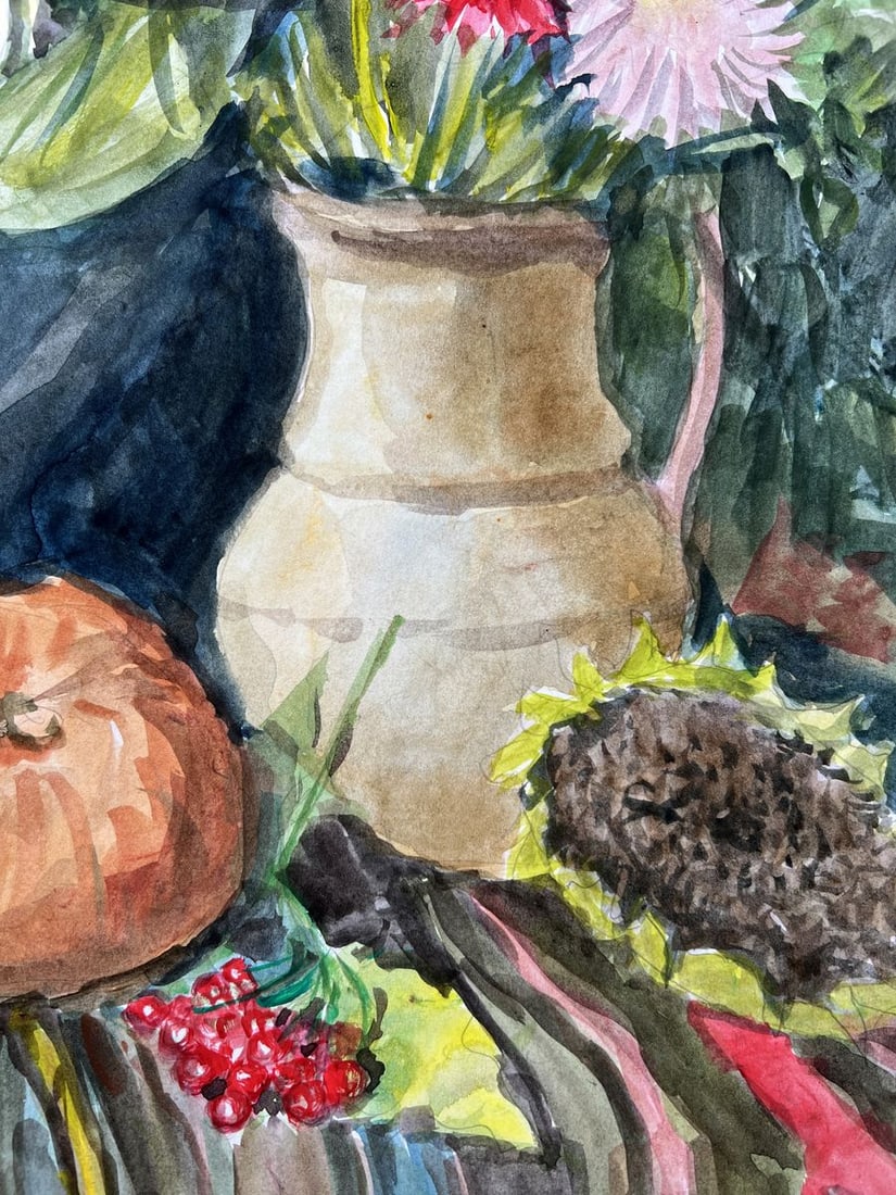 Watercolor painting Still life with dreams V. Mishurovsky - 6
