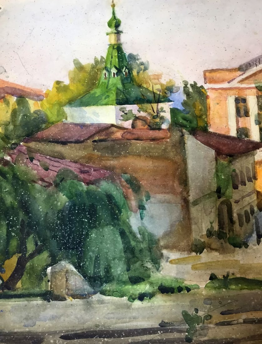 Watercolor Kiev Kryzhanivskyi Viktor Vladimirovich - 5