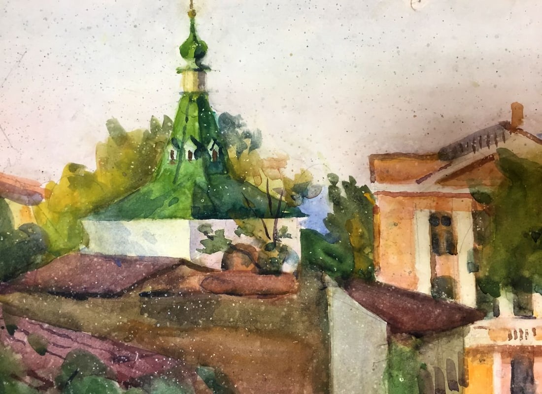 Watercolor Kiev Kryzhanivskyi Viktor Vladimirovich - 6
