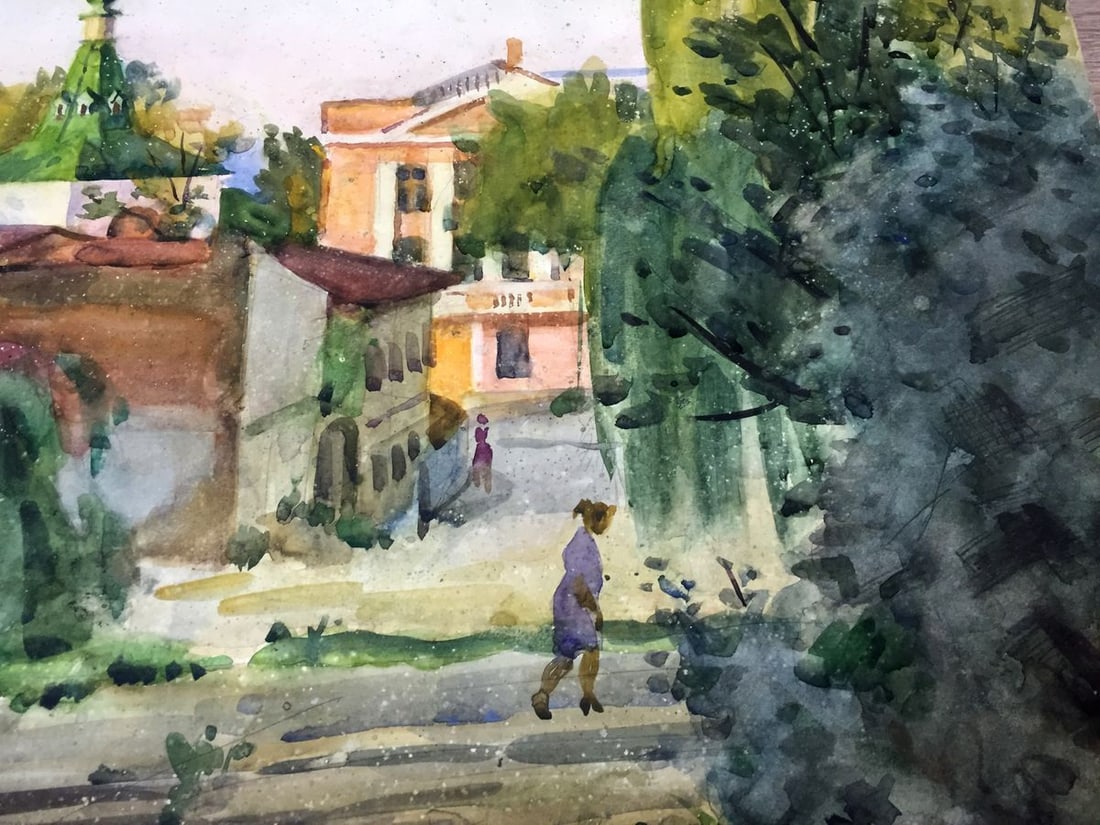 Watercolor Kiev Kryzhanivskyi Viktor Vladimirovich - 7