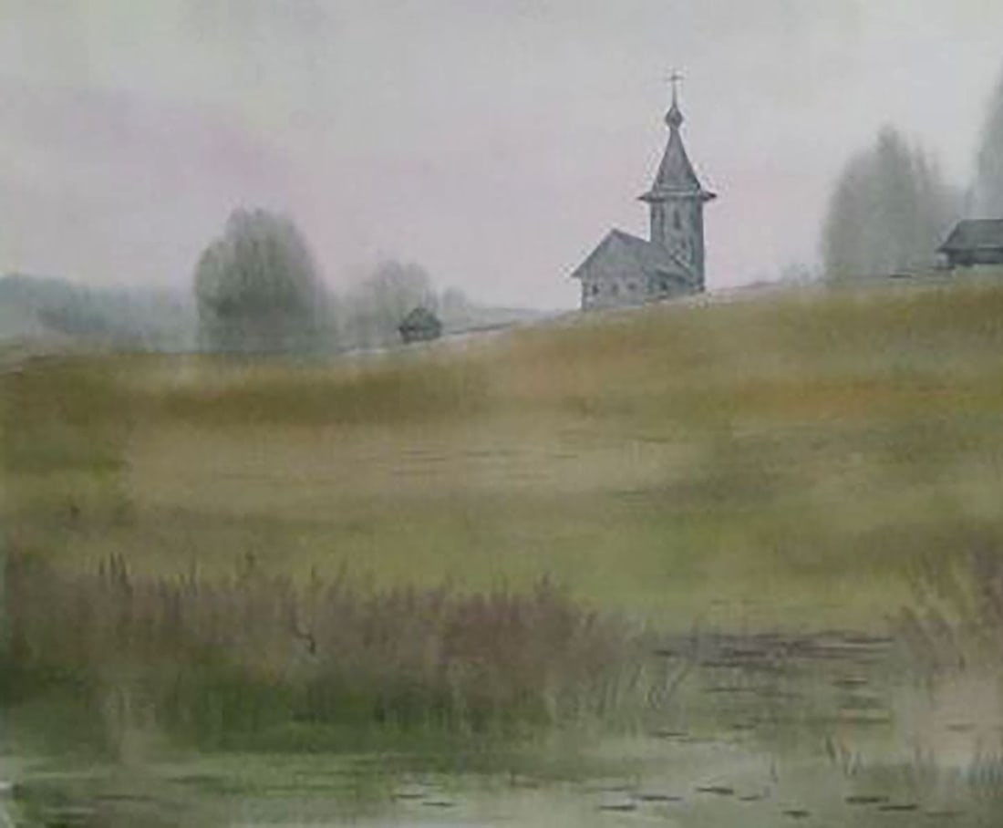 Watercolor painting Wilderness Kalebets Valery - 4