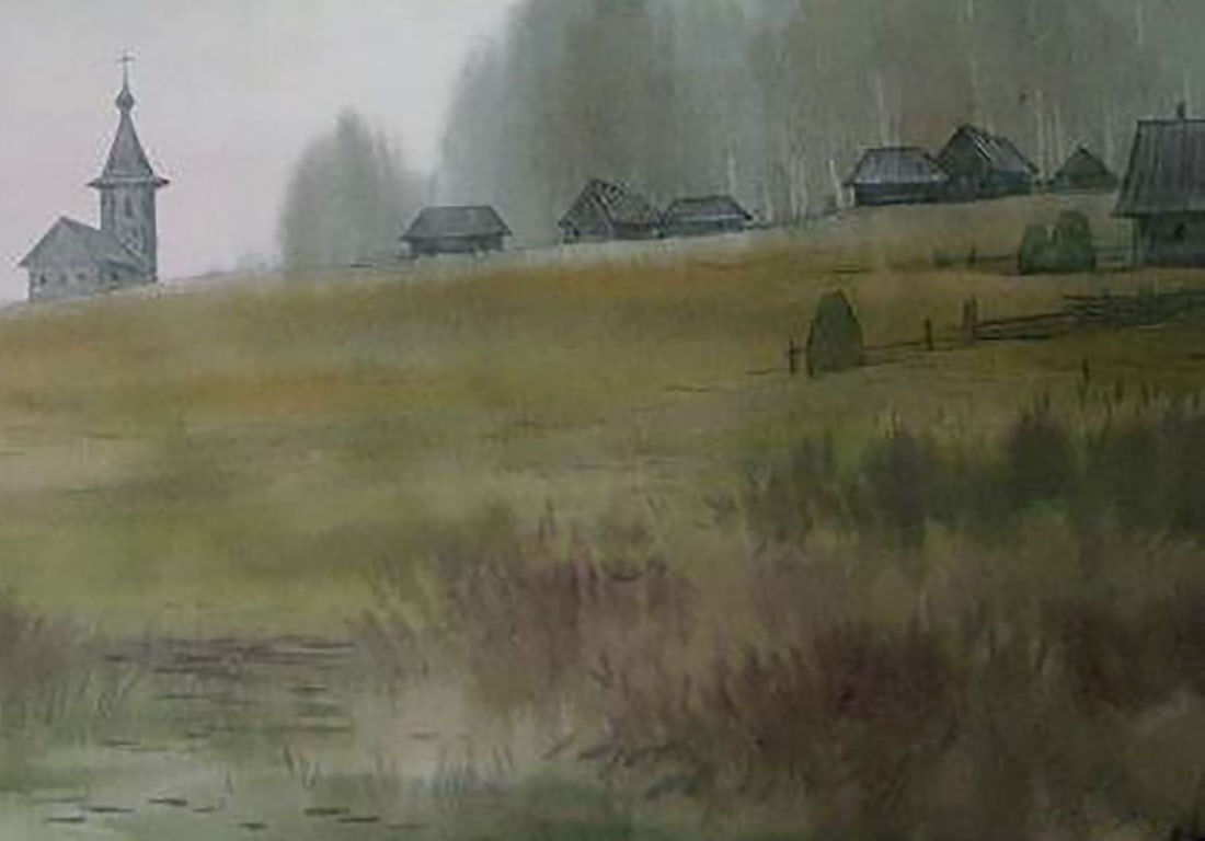 Watercolor painting Wilderness Kalebets Valery - 5