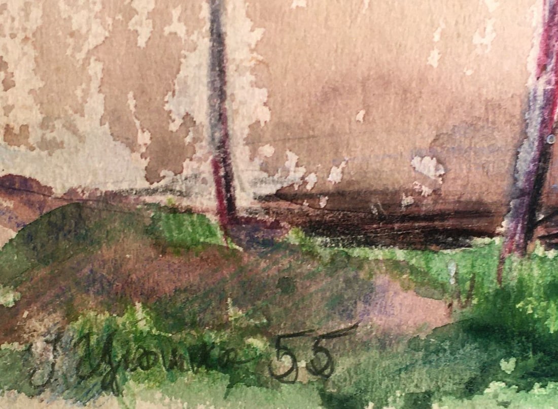 Watercolor painting Evening after rain Tsyupka Ivan Kirillovich - 3