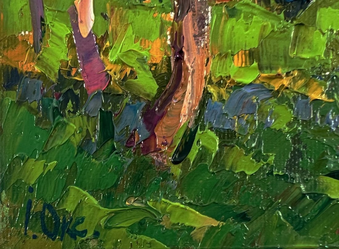 Oil painting Morning coolness Oksana Ivanyuk - 6