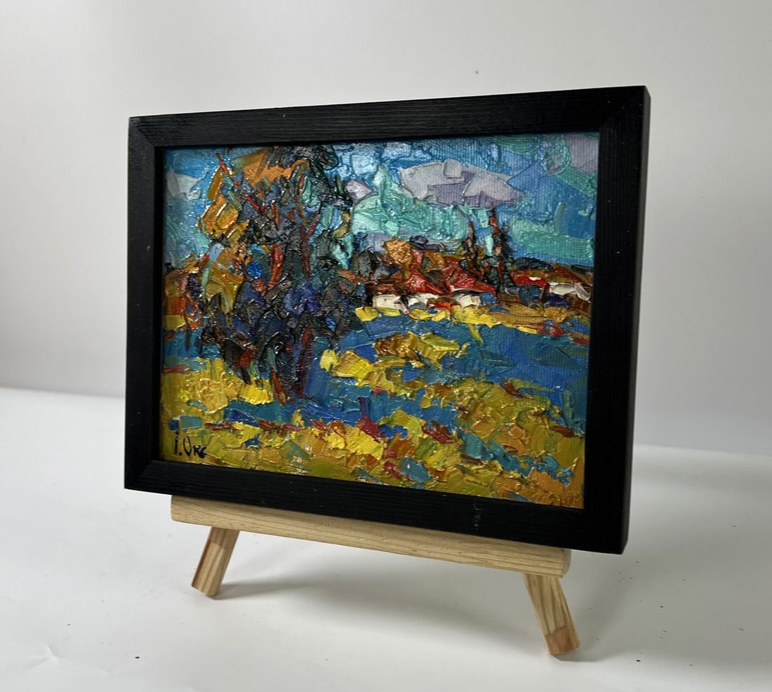 Oil painting Hot summer days Oksana Ivanyuk - 2
