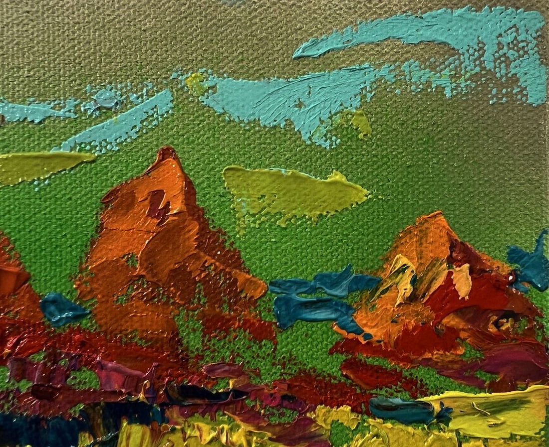 Oil painting Summer fields Oleksiy Ivanyuk - 4