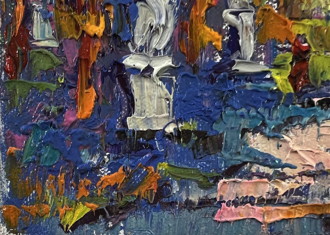Oil painting Walk in the park Oleksiy Ivanyuk - 6