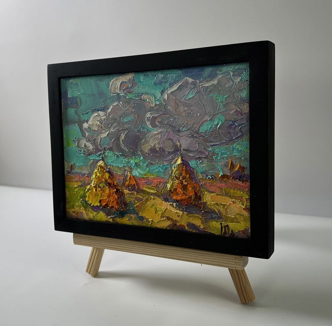 Oil painting Cloudy horizon Oleksiy Ivanyuk - 2