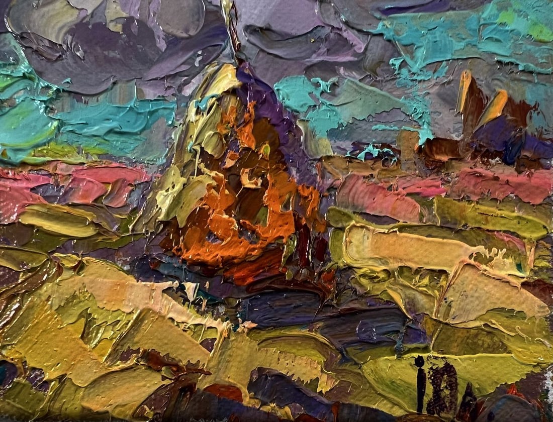 Oil painting Cloudy horizon Oleksiy Ivanyuk - 5