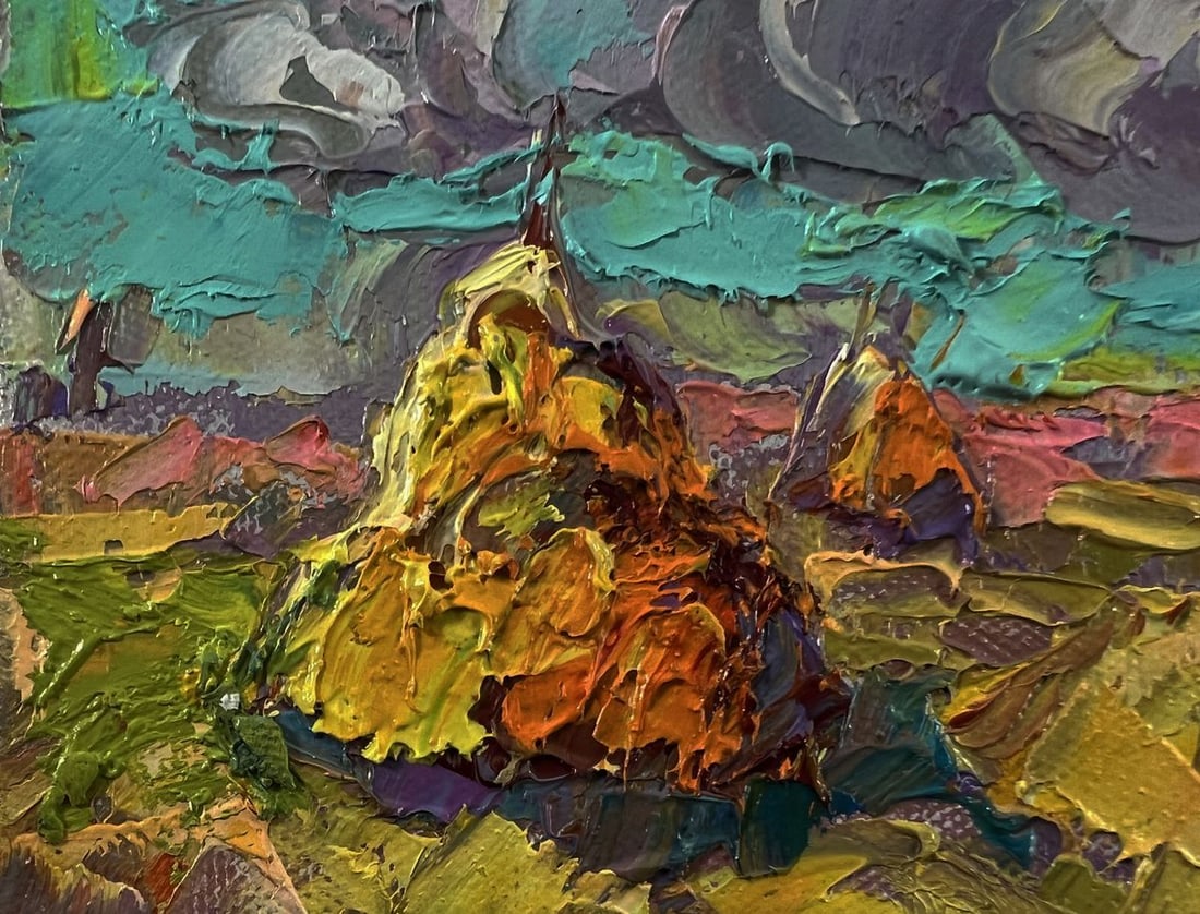 Oil painting Cloudy horizon Oleksiy Ivanyuk - 6