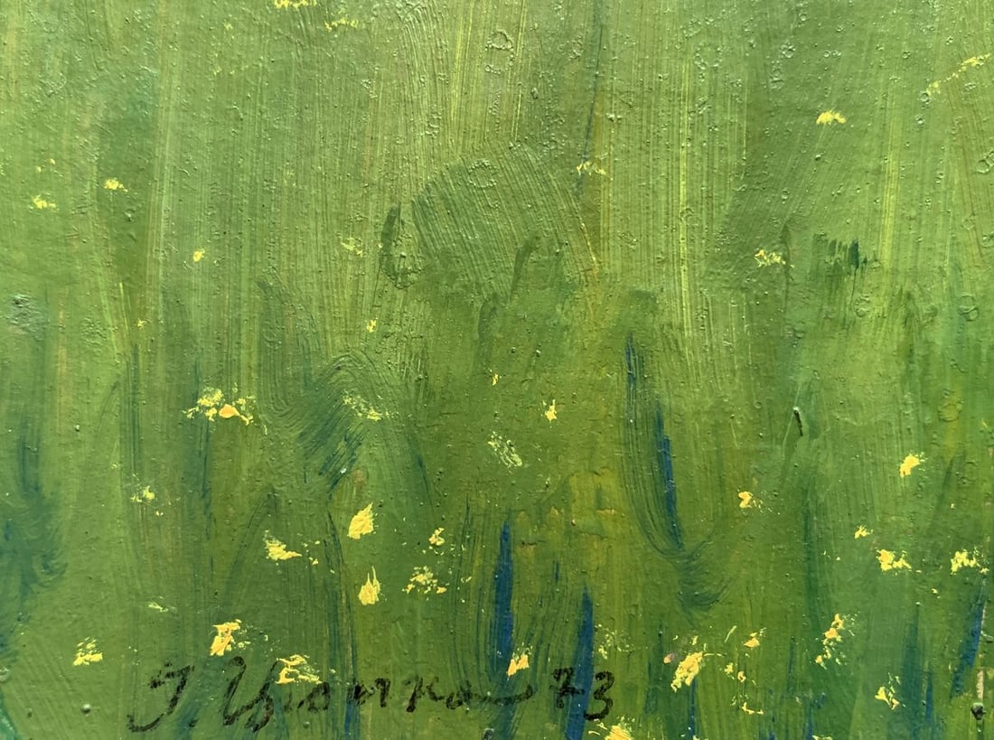 Oil painting Walk in the garden Ivan Tsyupka - 7