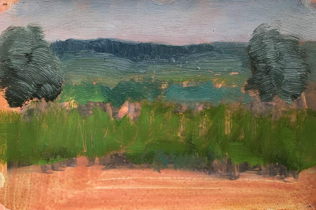 Oil painting Summer meadows Ivan Tsyupka: Title: Oil painting Summer meadows Ivan Tsyupka Description: No1749*** ABOUT THIS PAINTING **** TITLE: "Summer meadows"* ARTISTS: Ivan Kirillovich Tsyupka* SIZE: 12x18 cm/'4.72x7.08 inches' * MEDIUM: 