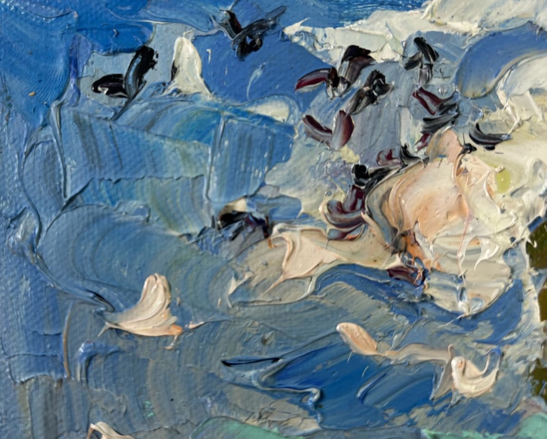 Oil painting Cold summer wind Oksana Kalenyuk - 7