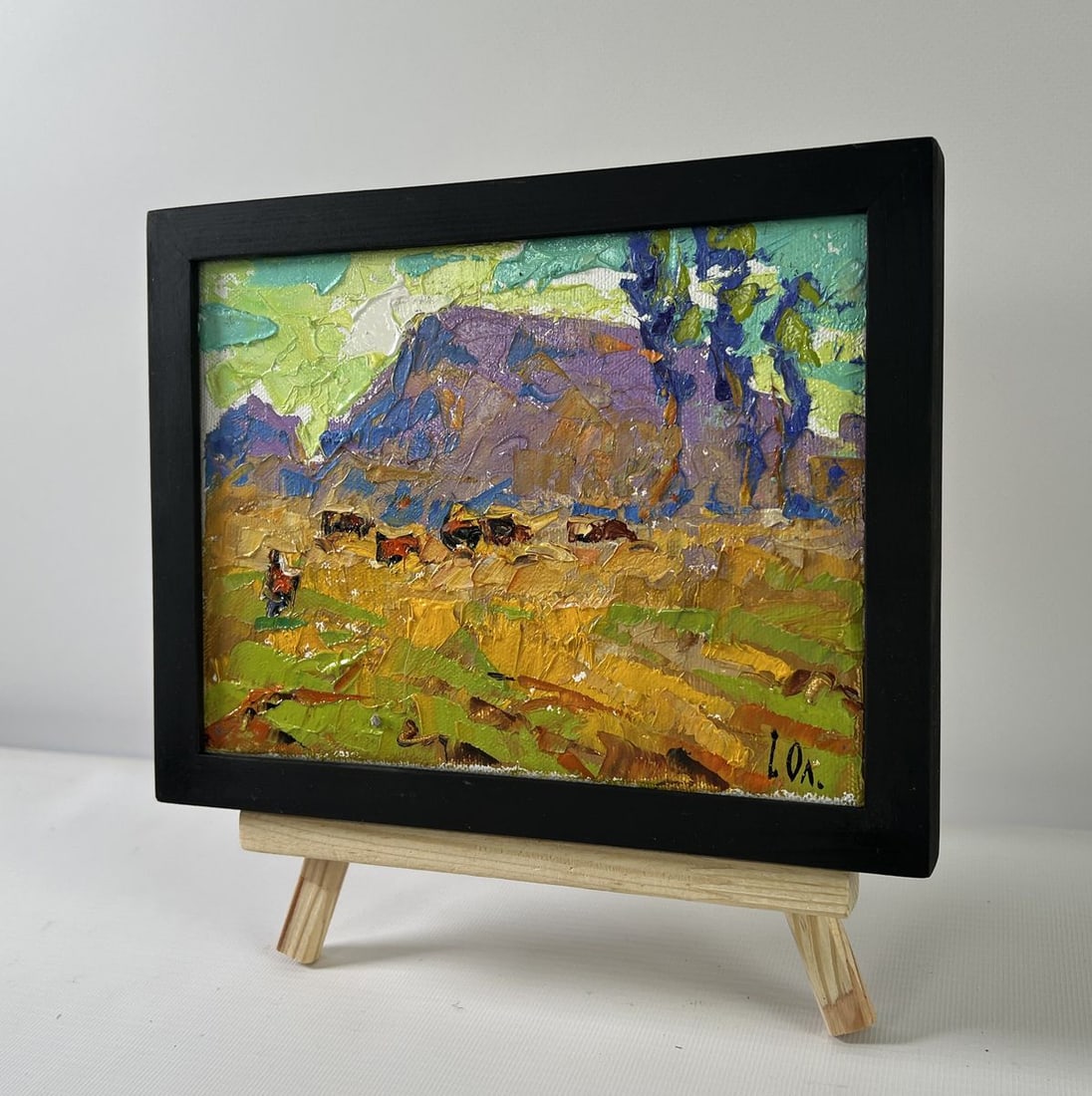 Oil painting Winds over the steppe Alex Kalenyuk - 2