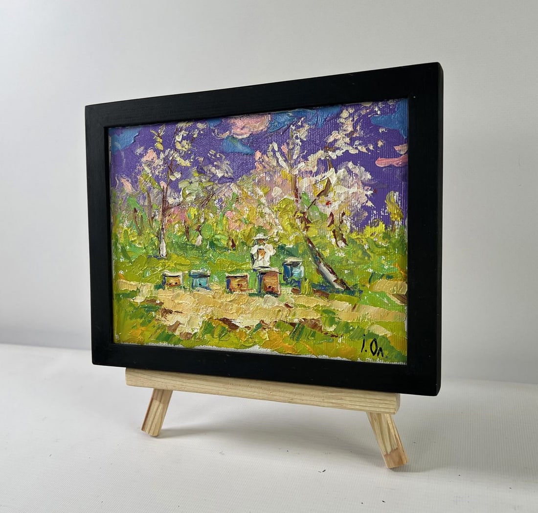 Oil painting Breath of spring Alex Kalenyuk - 2