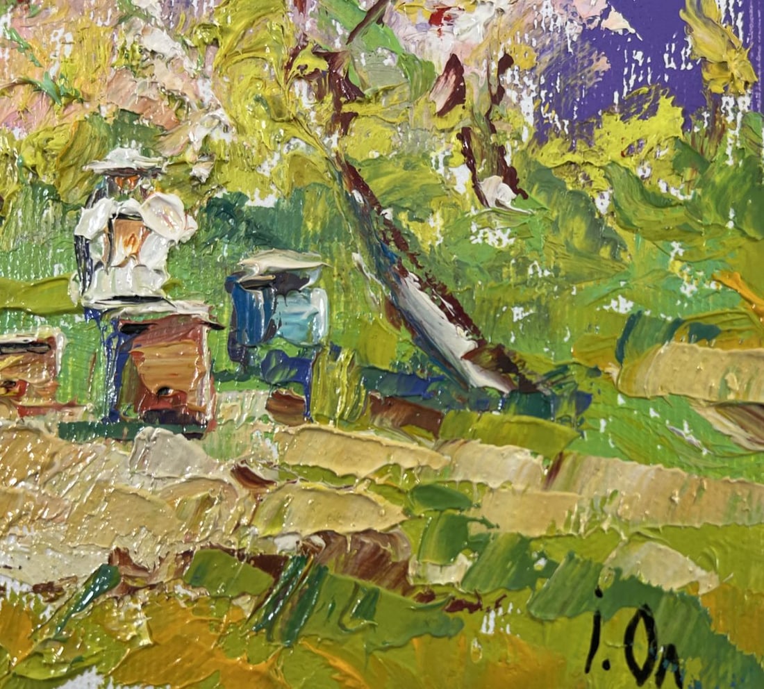Oil painting Breath of spring Alex Kalenyuk - 5